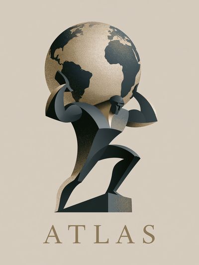 Atlas Typography Poster.