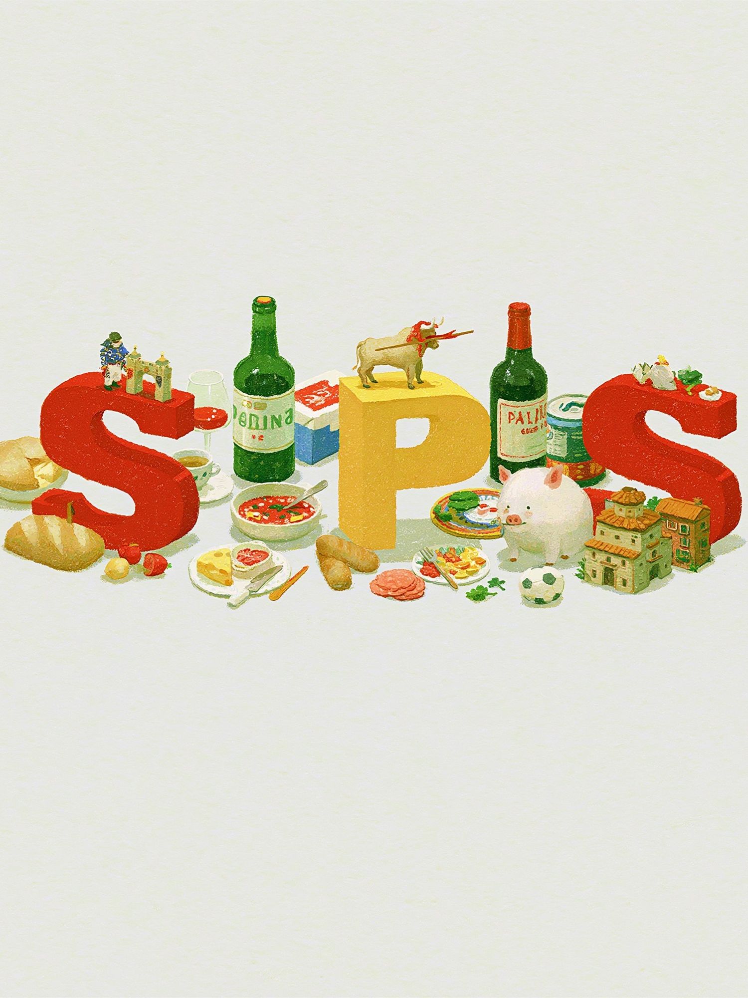 Still Life S P S Typography Poster. poster detail