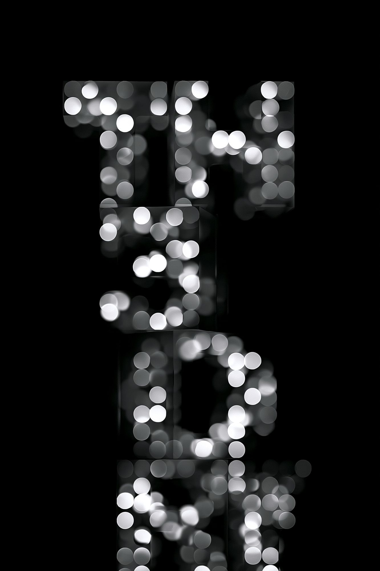 TIHE Hoii Typography Poster. poster detail