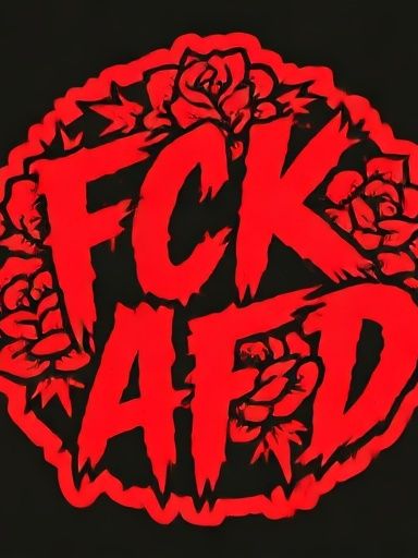 FCK AFD Typography Poster. poster detail