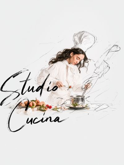 Studio Cucina Typography Poster. poster