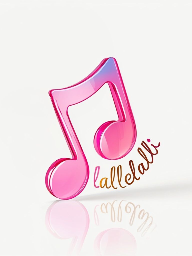 Lalelalli Music Typography Poster. poster detail