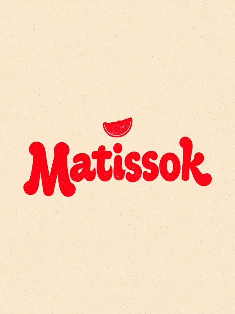 Matisse-Inspired Typography Poster. poster detail