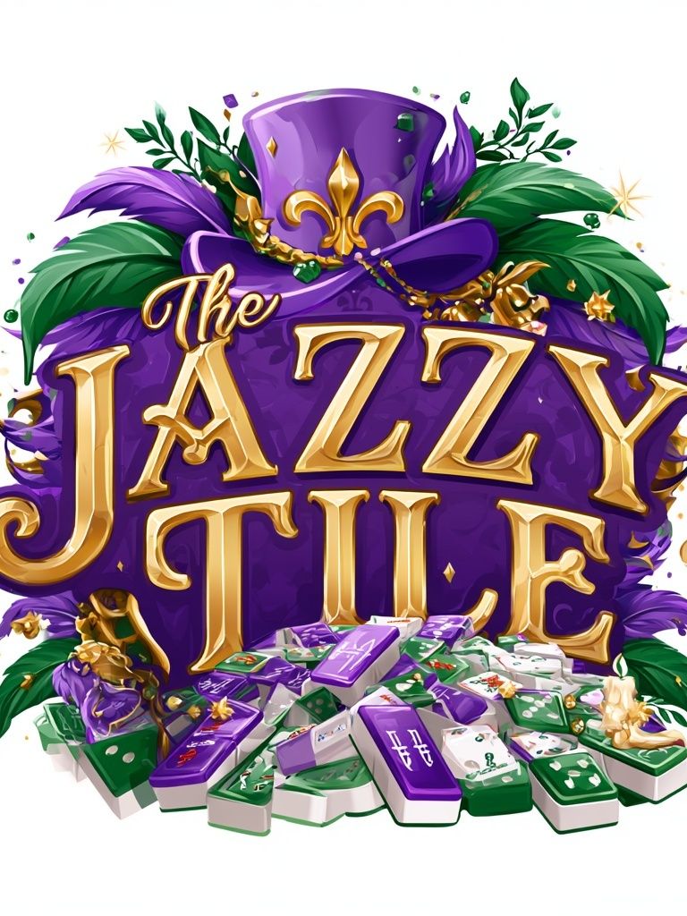 The Jazzy Tile Typography Poster. poster detail