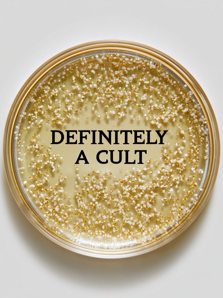 Definitely a Cult Typography Poster. poster detail