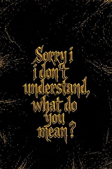 Sorry I Don't Understand Typography Poster. poster detail