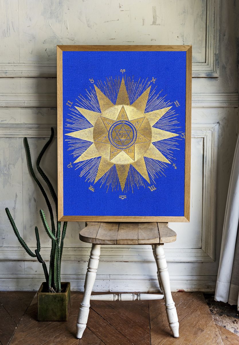 rising signs. print high resolution room preview