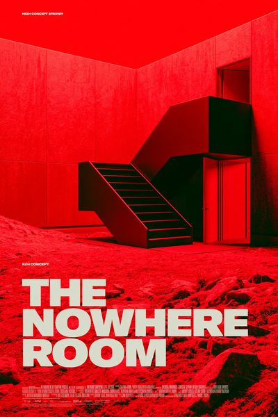 The Nowhere Room Typography Poster.