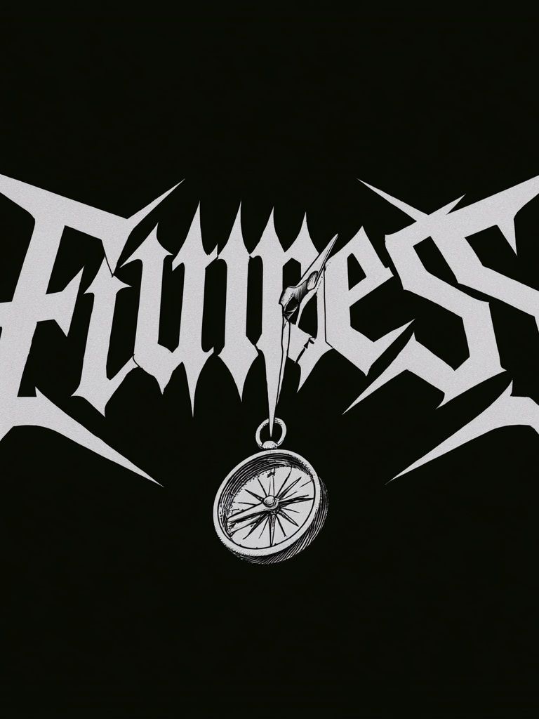 Flummox Gothic Typography Poster. poster detail