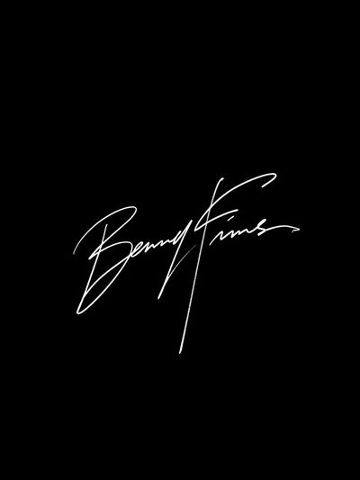 Benny Finesse Typography Poster.