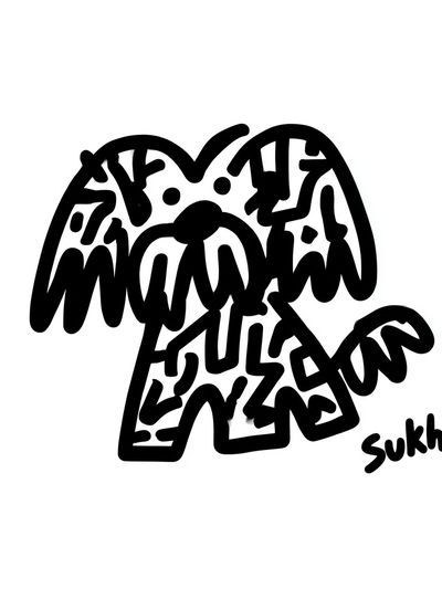 Sukhi Graffiti Typography Poster.