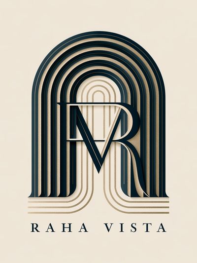 Raha Vista Typography Poster.