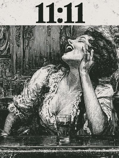 11:11 Vintage Typography Print.