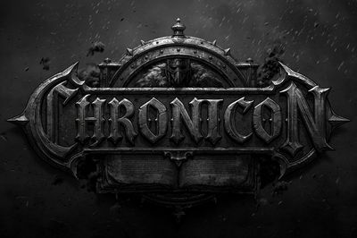 Chronicon Gothic Typography Poster.