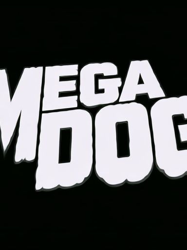 Mega Dog Typography Poster. poster detail