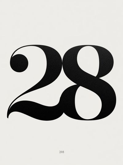 28 Typography Poster.