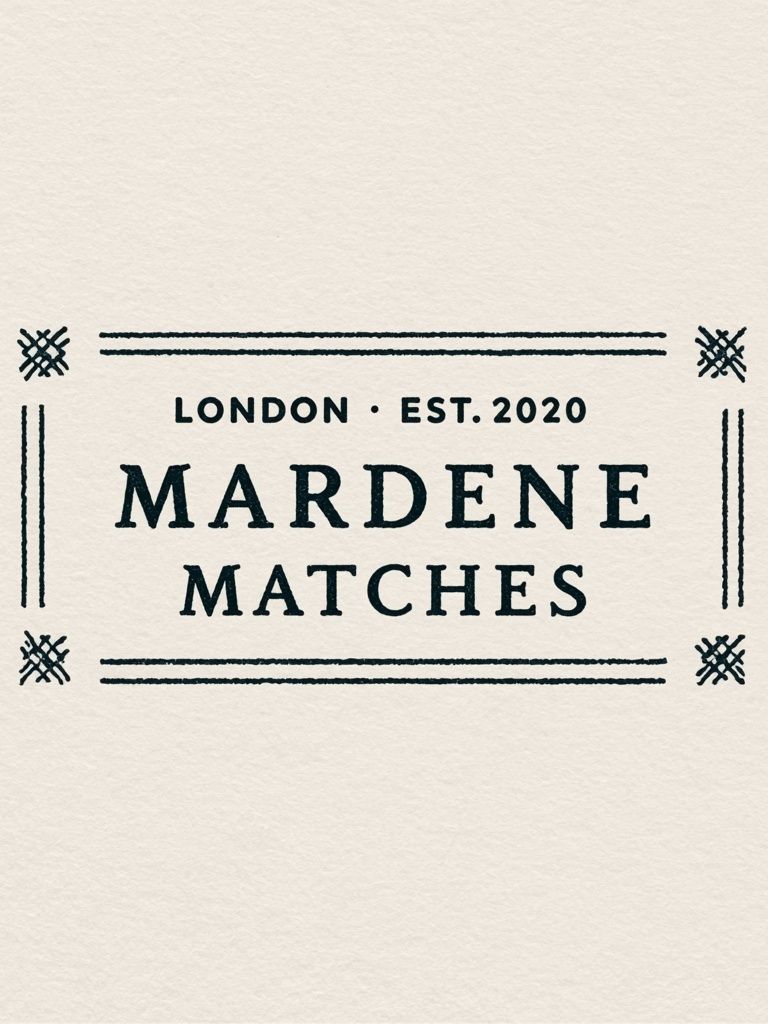 Mardene Matches Typography Print. poster detail
