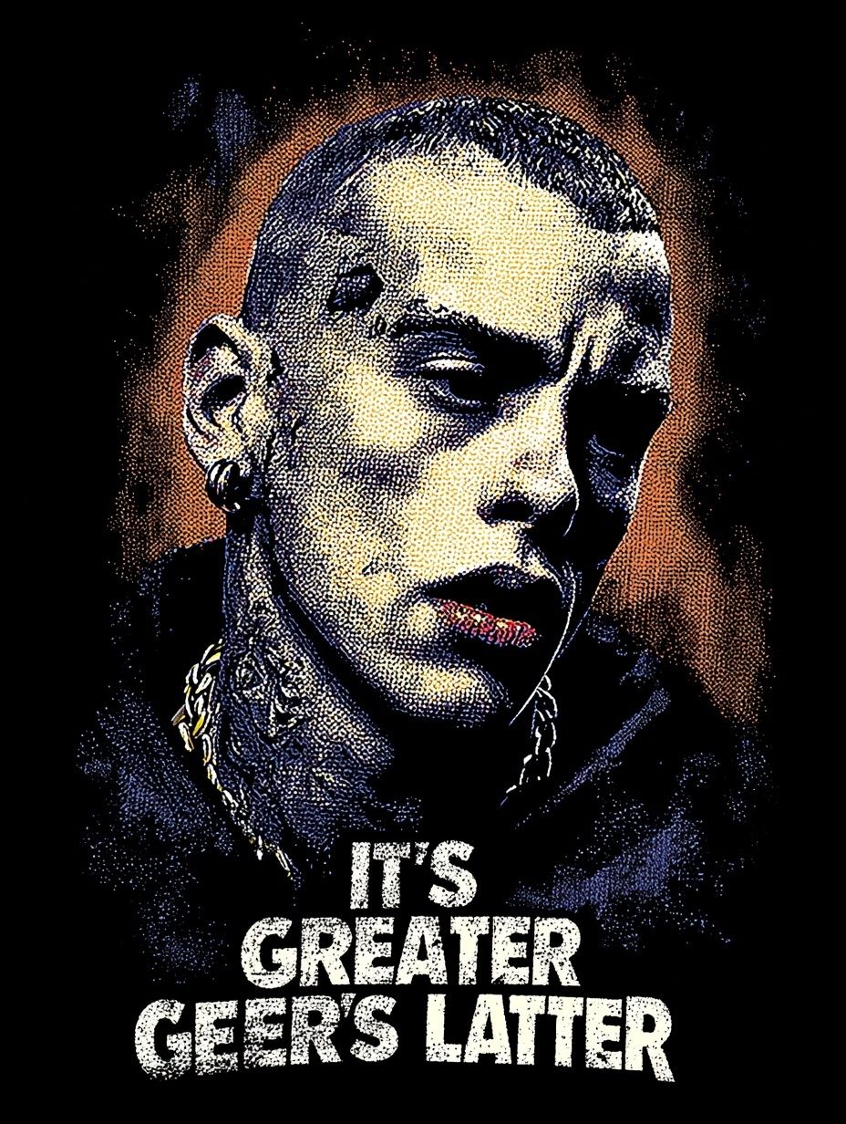 Xxxtentacion Typography Poster. poster detail