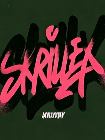 Skrillex Graffiti Typography Poster.