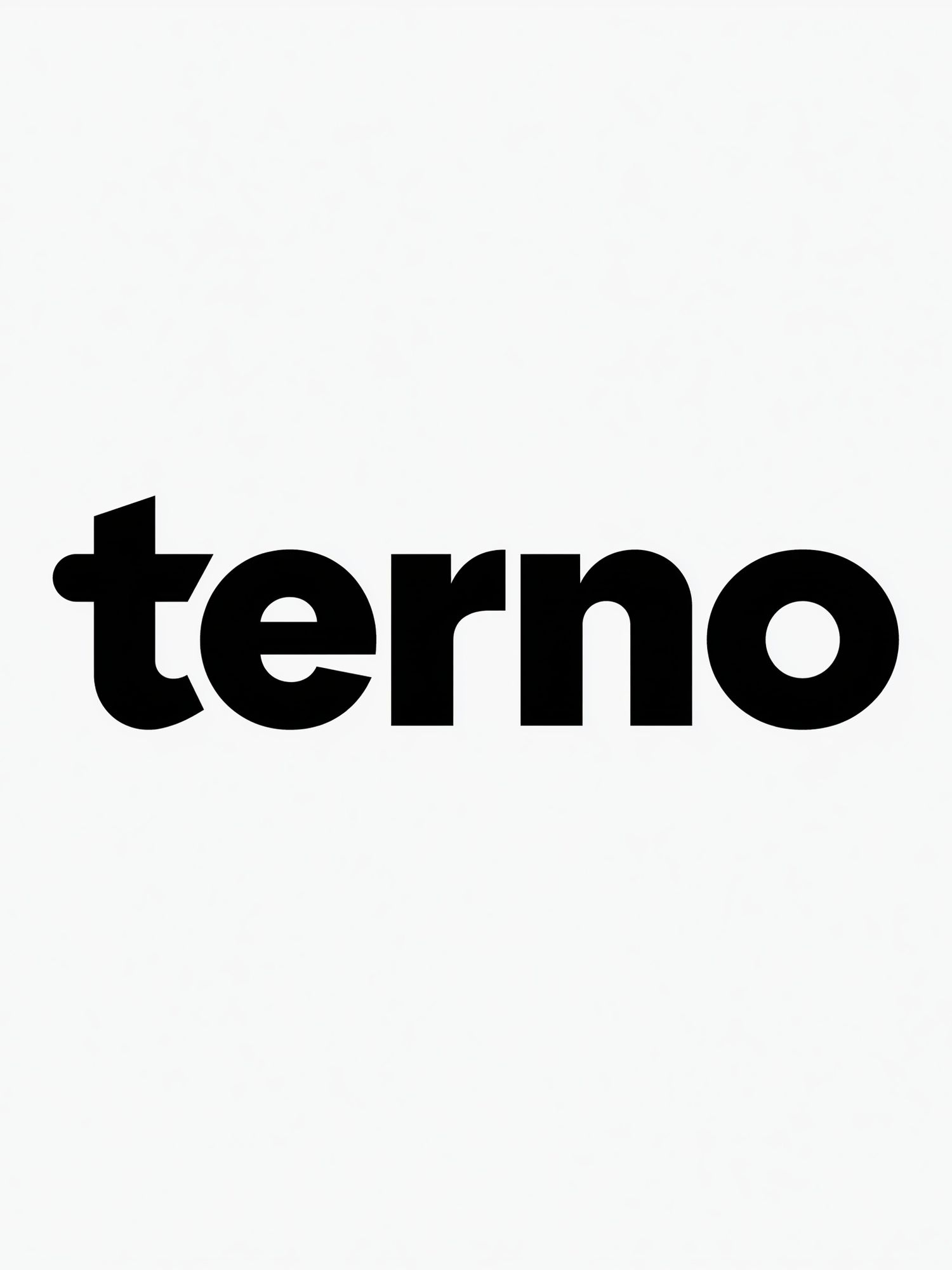 Terno Typography Poster. poster detail