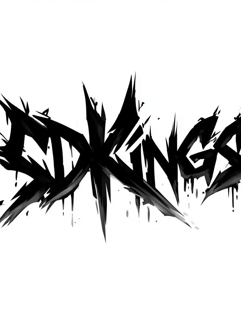 Dark Graffiti Typography Poster. poster detail