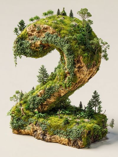 Mossy Forest Number 2 Print.