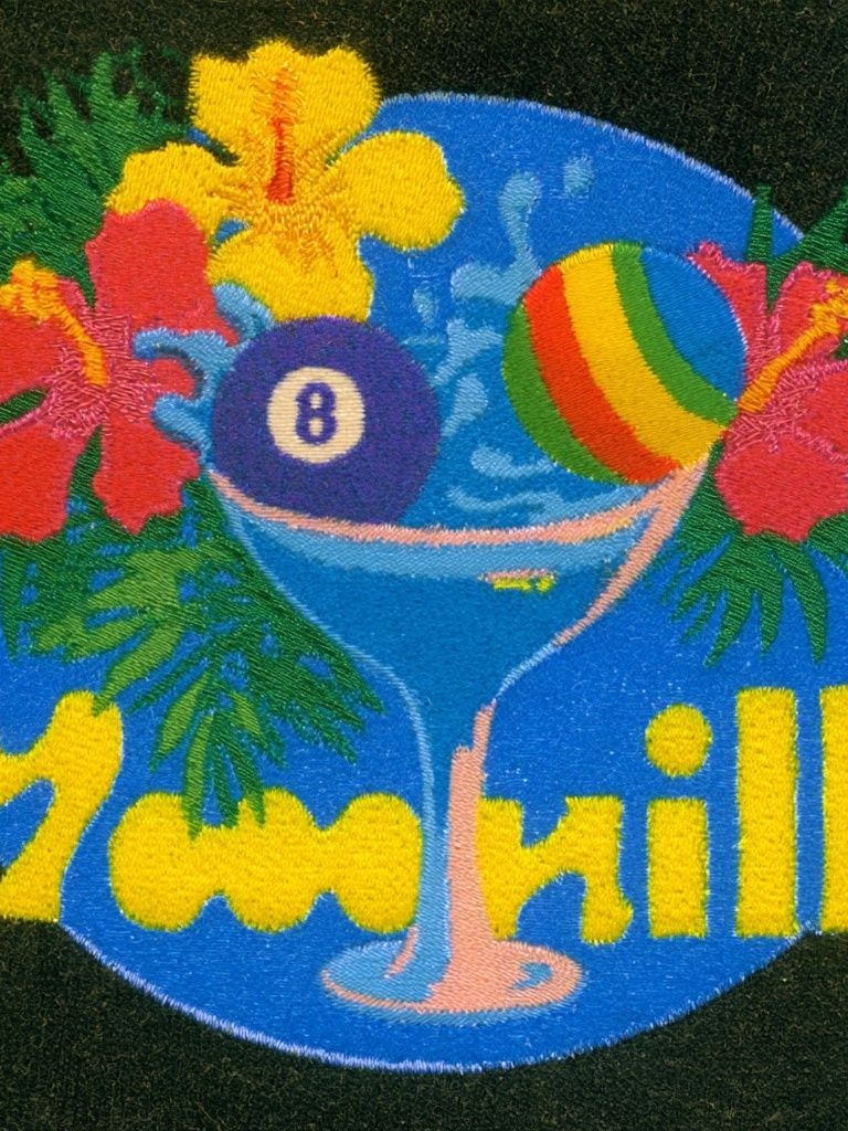7th Chill Retro Typography Poster. poster — typography art