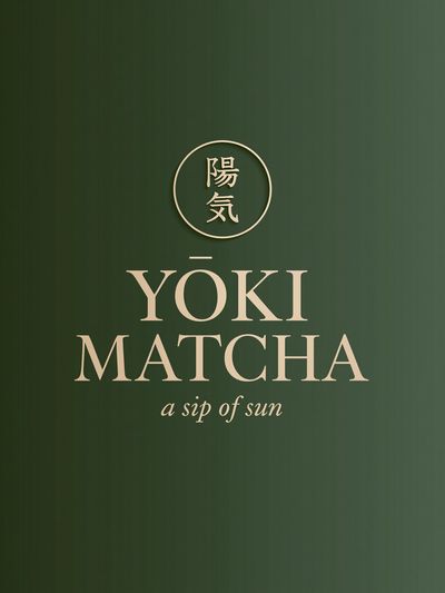 Yōki Matcha Typography Poster.