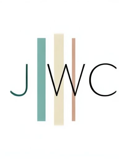 JWC Minimalist Typography Poster. poster — typography art