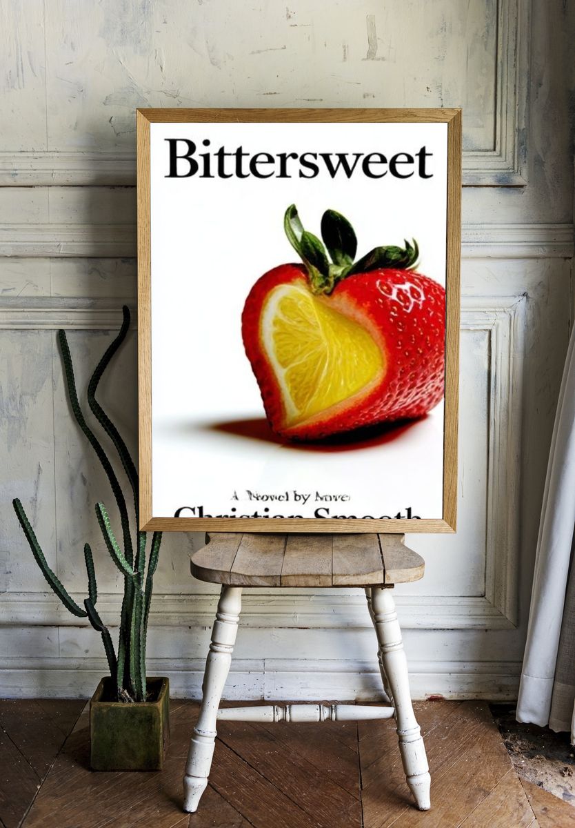 Bittersweet Typography Poster. room preview
