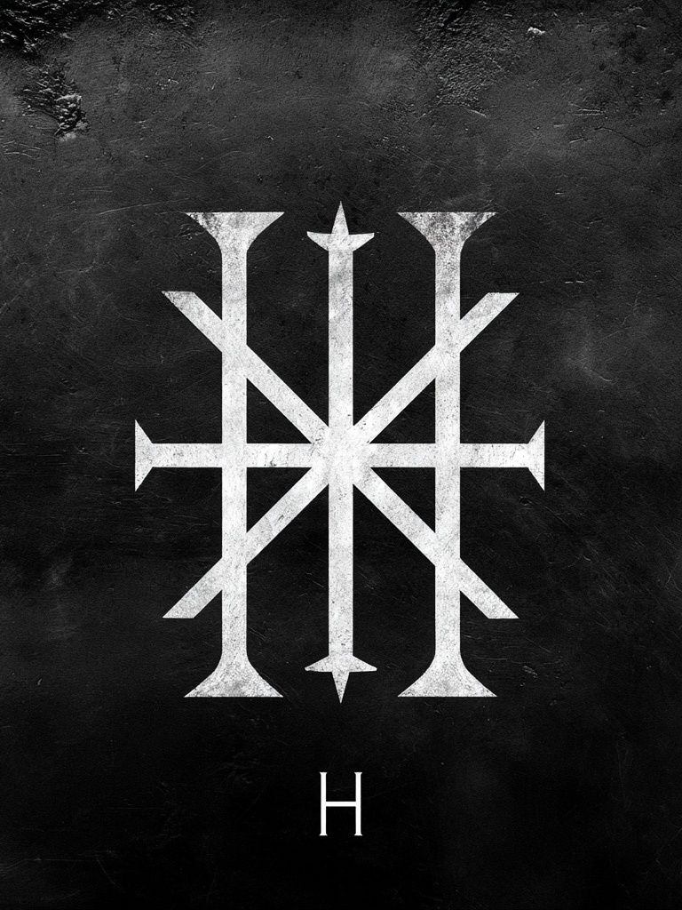 Occult Sigil Typography Poster. poster detail