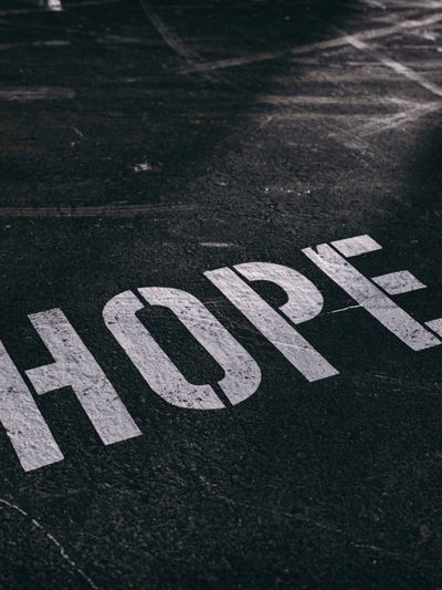 Hope Typography Poster.