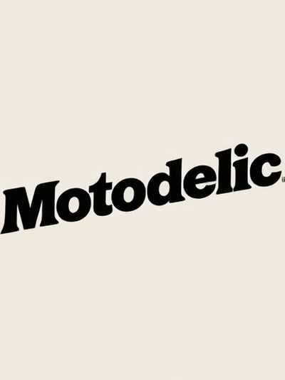 Motodelic Typography Poster.