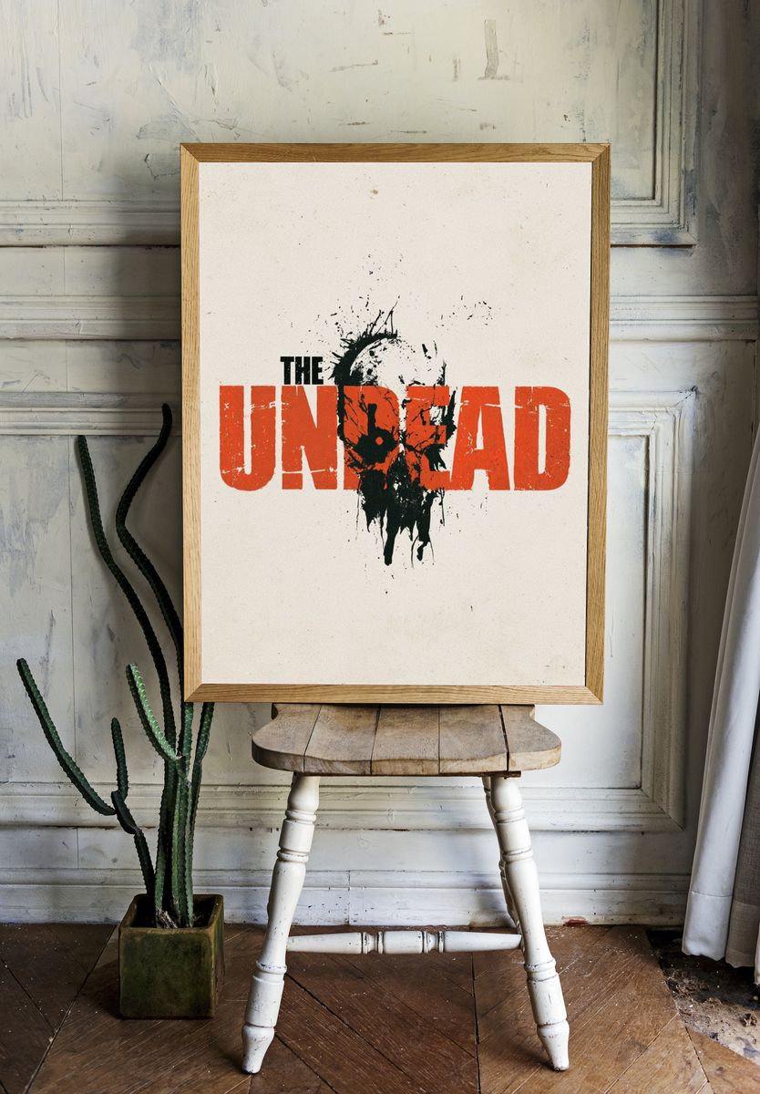 The Unread Typography Poster. room preview