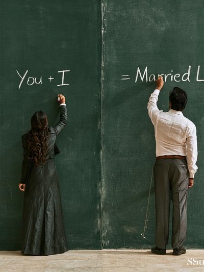 Married Life Chalkboard Poster.