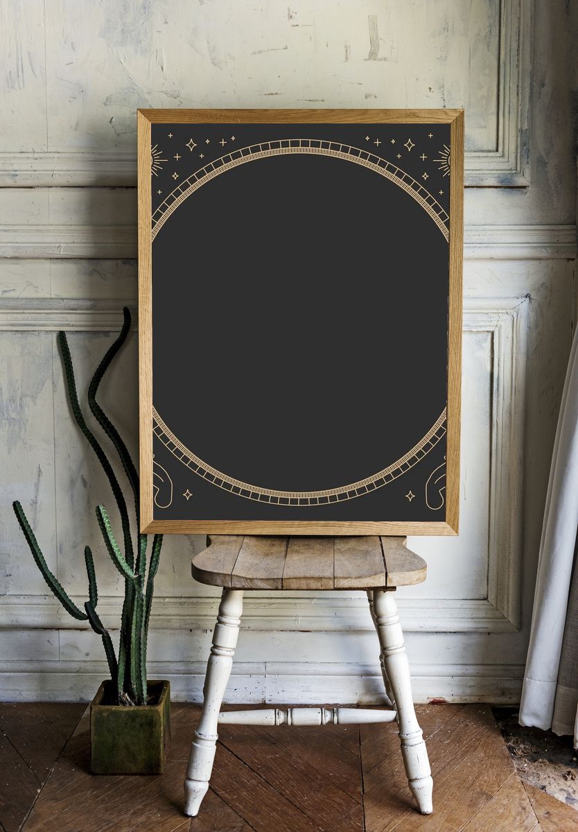 Let There Be Play — Typography Print. — room view 1