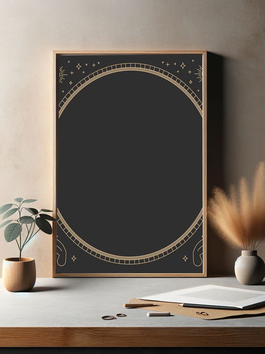 Let There Be Play — Typography Print. — room view 2