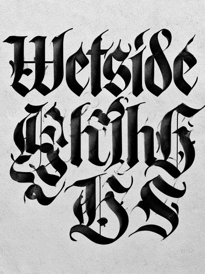 Helsinki Gothic Typography Poster.