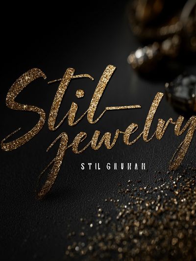 Stil Jewelry Typography Poster.