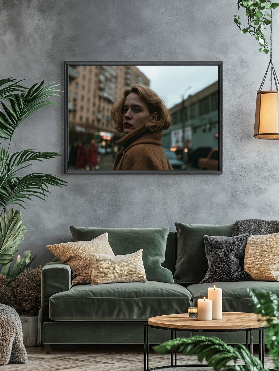 Urban Portrait Photography Poster. — room view 4