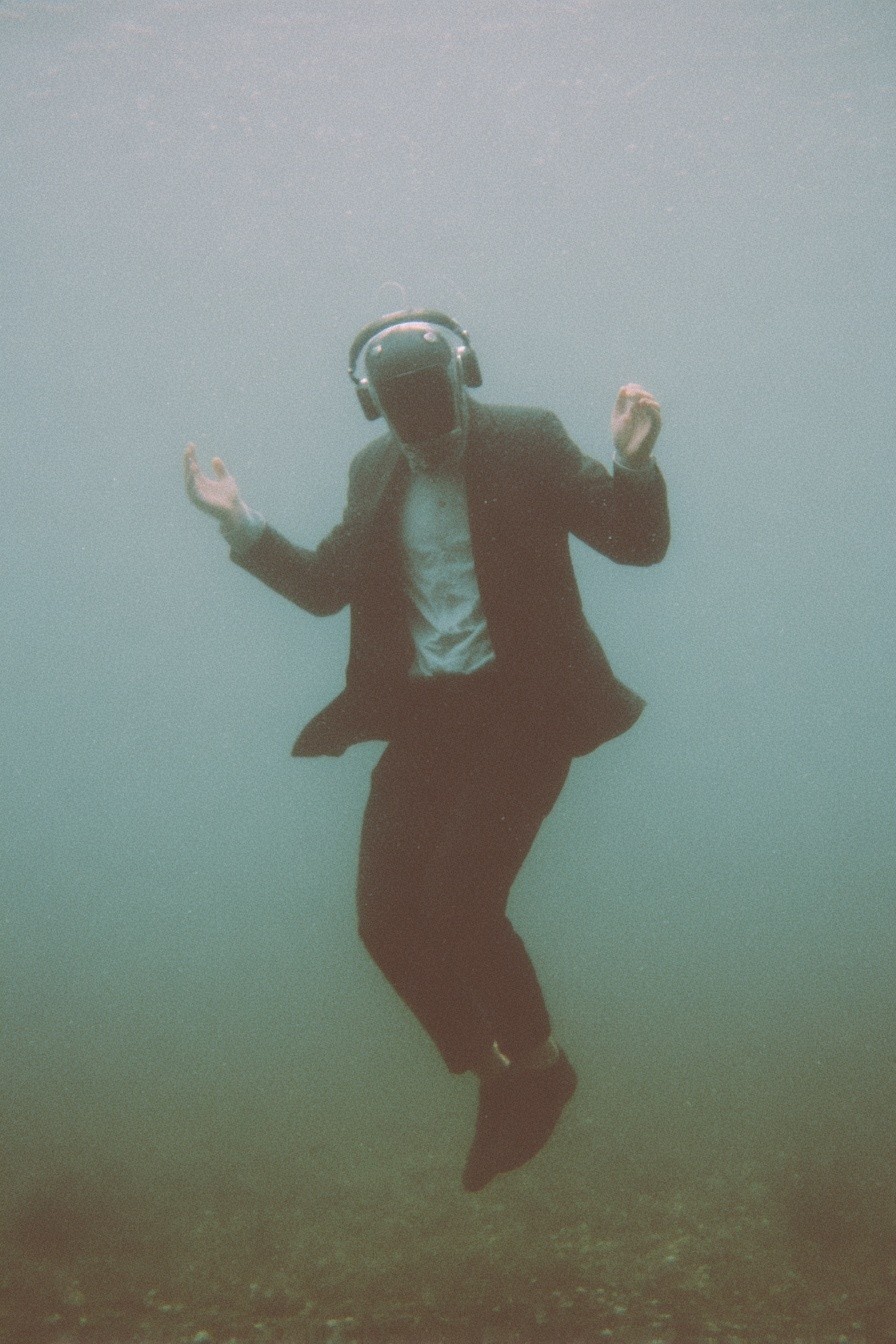 Underwater Musician — Photography Print. poster detail