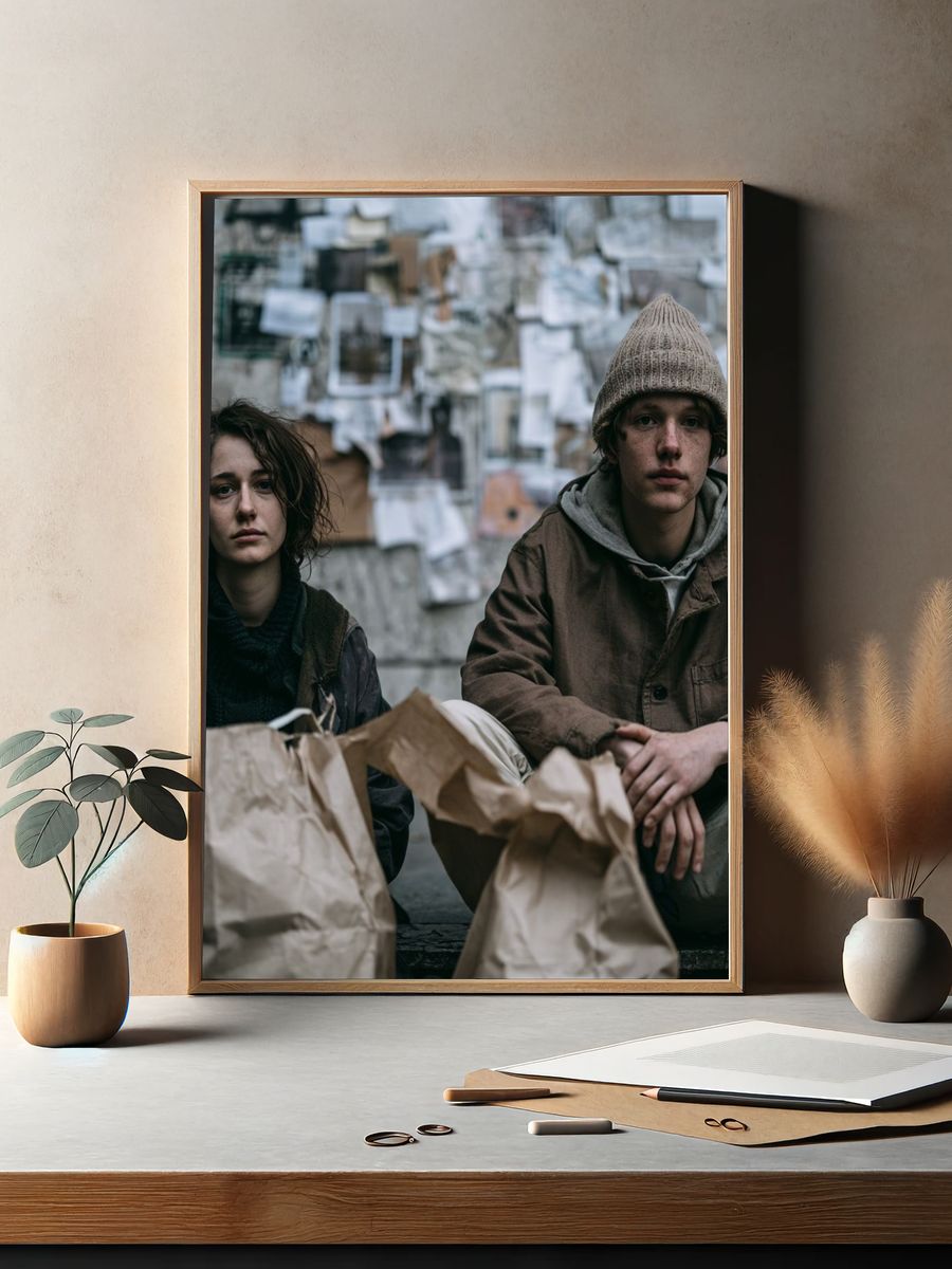 Urban Youth Portrait Photography Poster. — room view 2