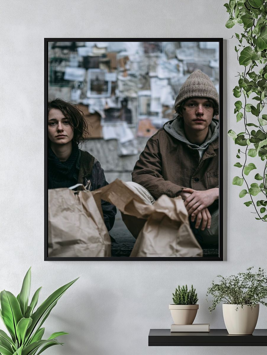 Urban Youth Portrait Photography Poster. — room view 4