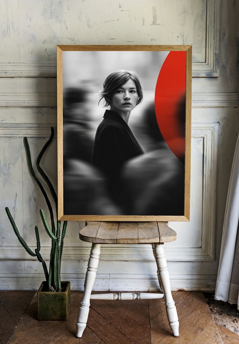 Urban Portrait — Photography Print. — room view 1
