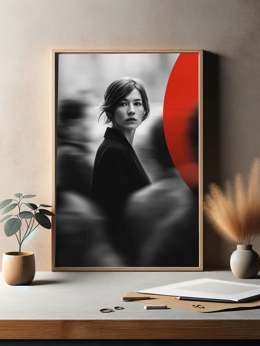Urban Portrait — Photography Print. — room view 2