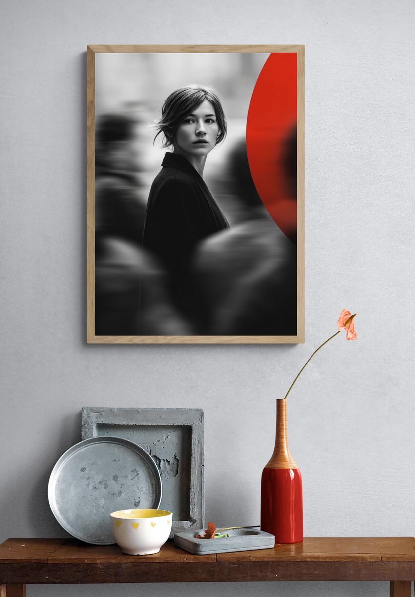 Urban Portrait — Photography Print. — room view 3