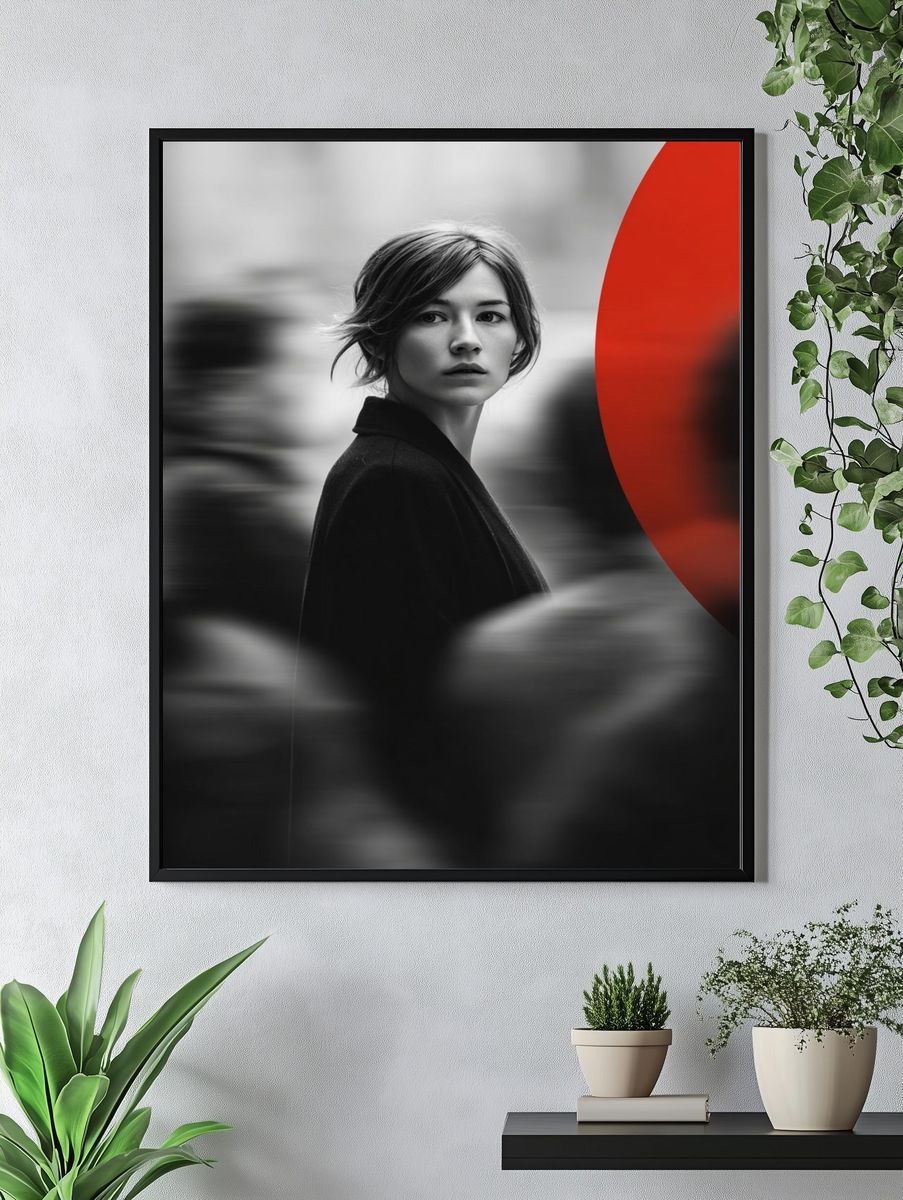 Urban Portrait — Photography Print. — room view 4