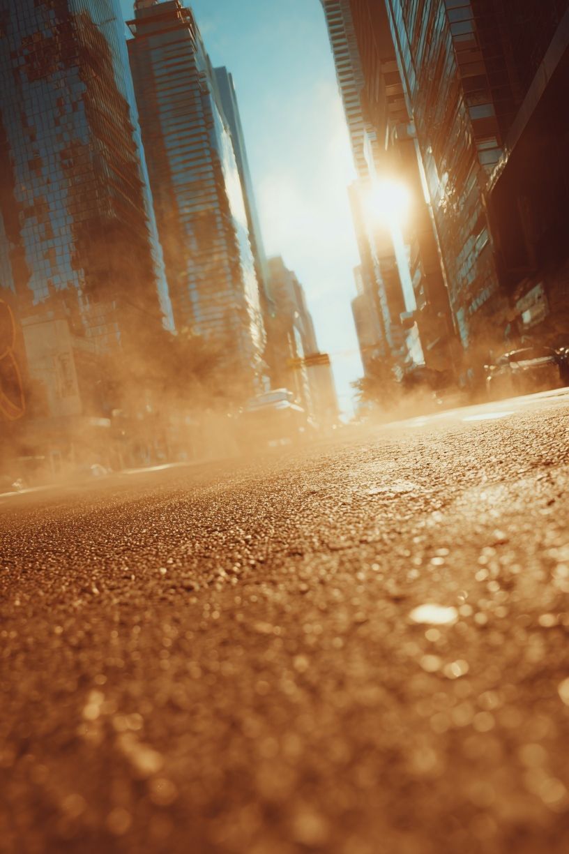 Urban Sunset — Photography Print. poster — photography art