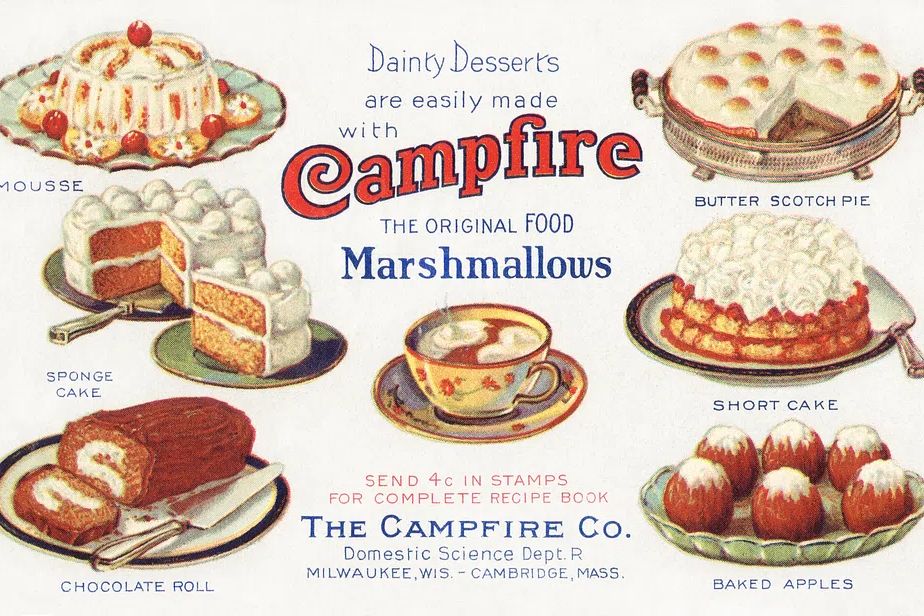 Dainty Desserts are easily made. poster — vintage art