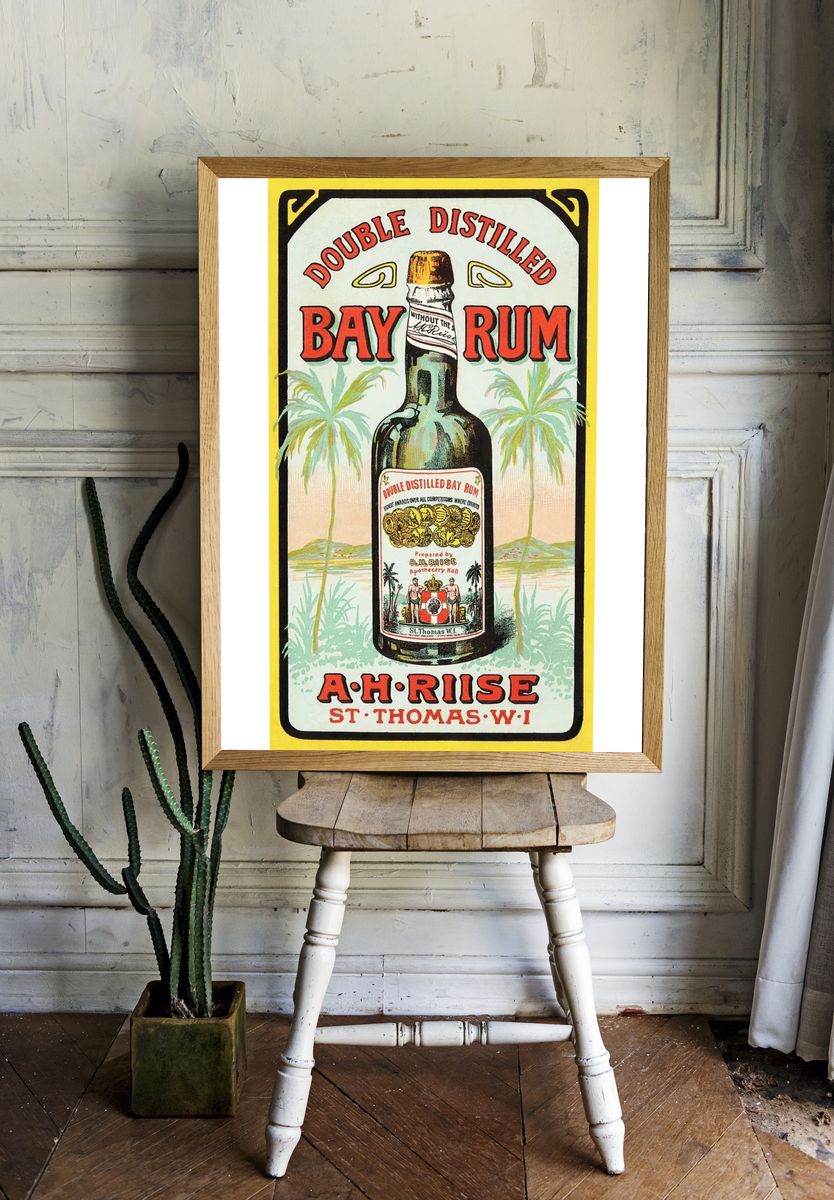 Double distilled bay rum (1870–1900). — room view 1